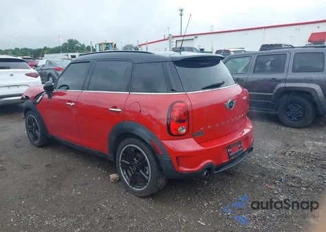 2015 Mini Countryman Cooper S from USA, damaged, VIN WMWZC3C57FWT04338
